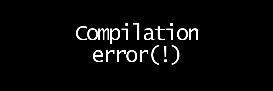 compilationerror