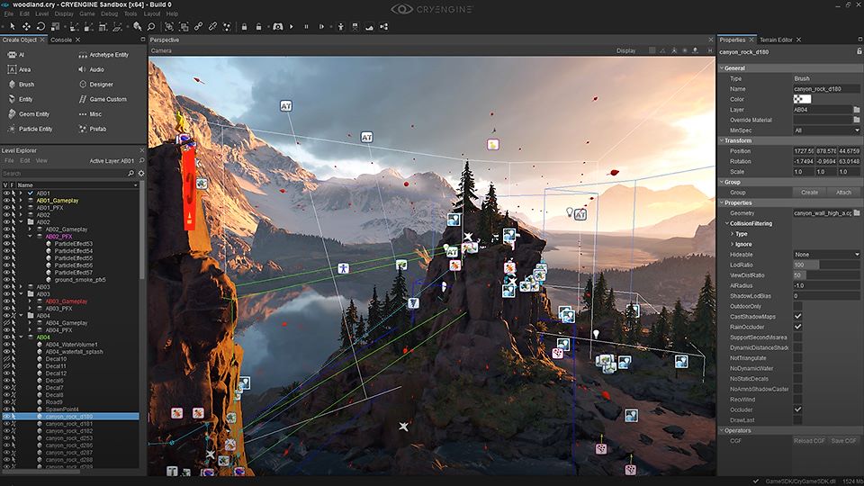 aplikacje okienkowe c++ cryengine