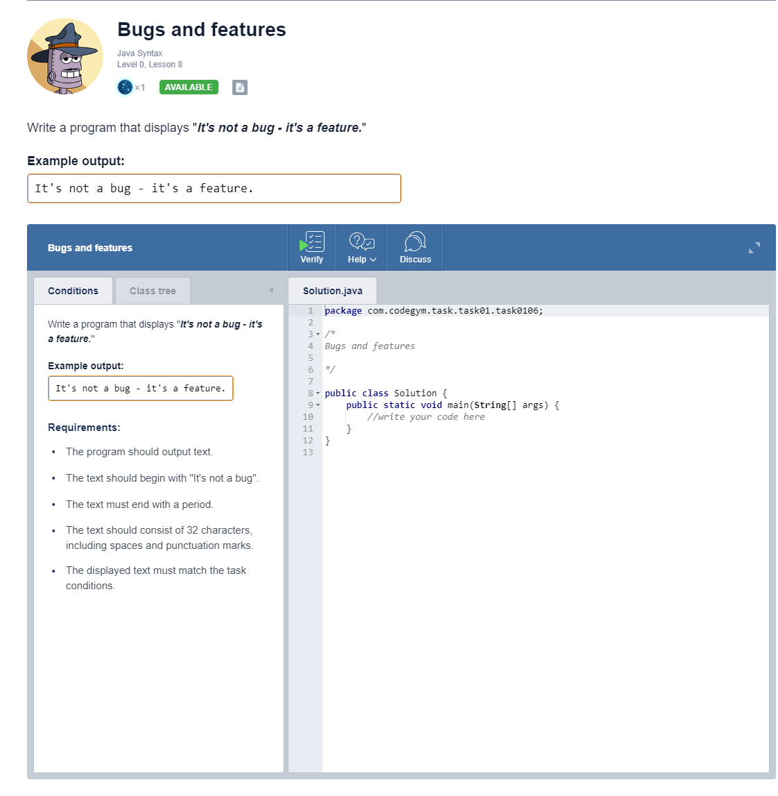 codegym - edytor