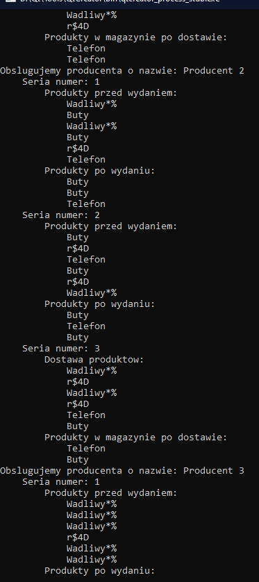 hermetyzacja - wynik dzialania programu